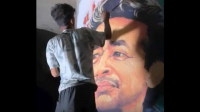 Two Youths Detained for Allegedly Defacing Public Walls with Wangchuk Portrait in Guwahati