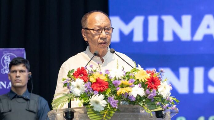 Manipur CM Attends Legal Seminar on Strengthening Criminal Justice Administration