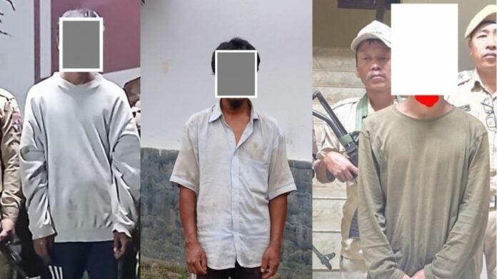 Manipur Police Arrest Three Alleged Insurgent Cadres in Separate Operations