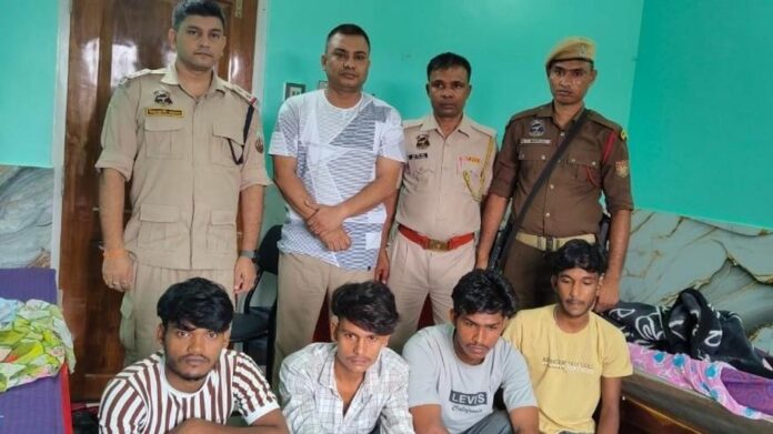 Dhubri Police Bust International Online Betting Racket, Arrest Four Youths in Hotel Raid