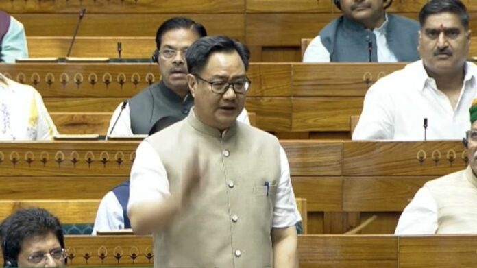Kiren Rijiju Urges Opposition to Finalise NEET-UG Paper Leak Debate, Avoid Parliament Disruptions