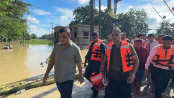 Around 100 People Missing as Assam Floods Continue to Ravage Upper Districts: Himanta Biswa Sarma