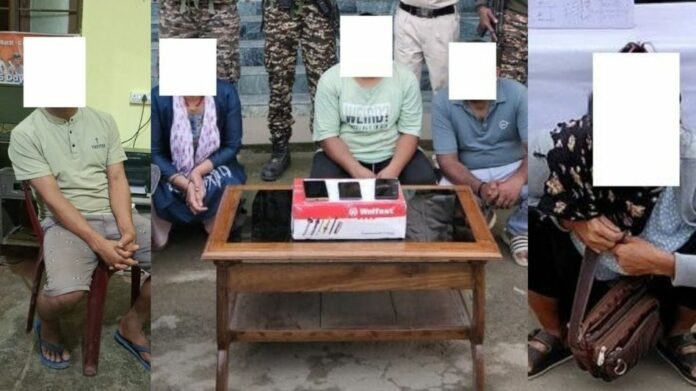 Five Arrested in Manipur Anti-Drug Crackdown, Major Narcotics Supplier Among Accused
