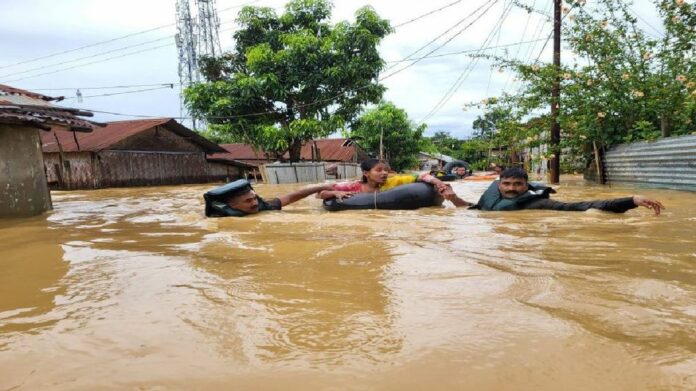 Assam Flood Death Toll Rises to 41 as Over 6.4 Lakh People Remain Affected