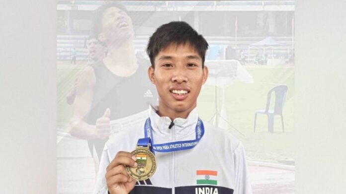 Arunachal’s Tingong Wangpan Wins Gold at World Para Athletics Grand Prix 2026