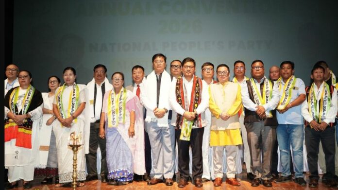 Conrad Sangma Reaffirms NPP’s Commitment to Peace and Inclusive Development at Imphal Convention