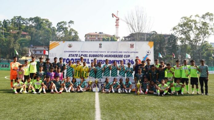 Meghalaya State-Level Subroto Mukherjee Cup 2026 Concludes with Three Schools Clinching Titles