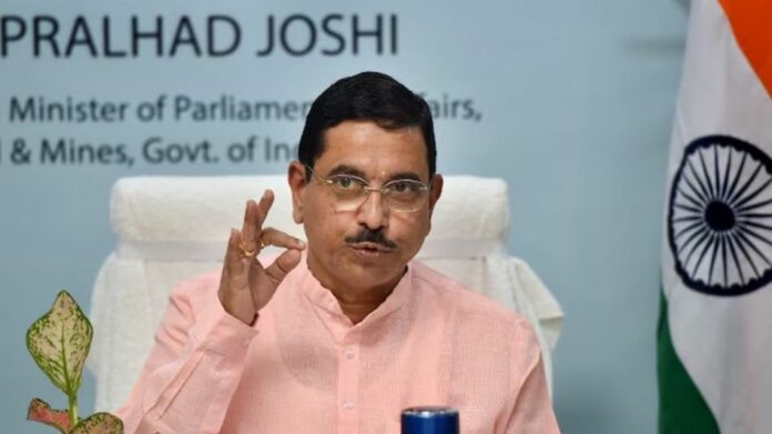 Pralhad Joshi Assumes Charge as Union Education Minister, Pledges Dedicated Service