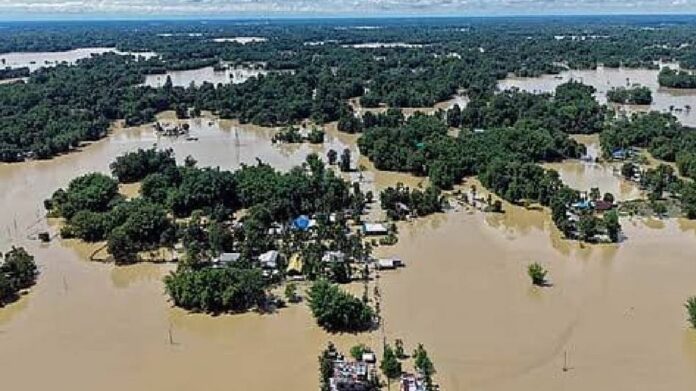 Assam Floods: Over 5.24 Lakh People Affected Across Nine Districts, Sivasagar and Charaideo Worst Hit