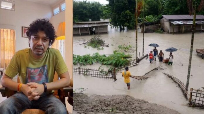 Papon Appeals for Help as Assam Flood Death Toll Rises to 68