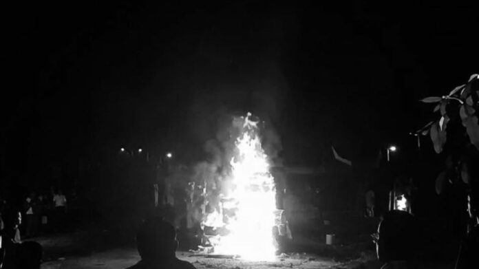 35 Postal Bags Carrying Passports, ATM Cards Burnt During NH-202 Blockade in Manipur’s Ukhrul