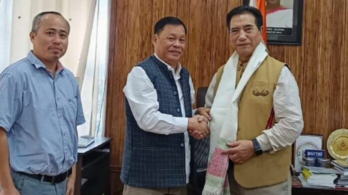 CADC Chief Seeks Mizoram Government Support for Development Projects, Financial Assistance