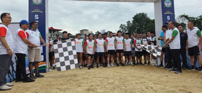Kargil Vijay Diwas Rain Run in Itanagar Draws Over 200 Participants