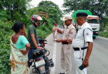 Orang Police Intensify Drive Against Drunk Driving, Helmet Violations Orang Police Intensify Drive Against Drunk Driving, Helmet Violations