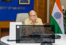 Manipur CM Slams Rahul Gandhi Over Protest Outside PM Modi’s Residence Manipur CM Slams Rahul Gandhi Over Protest Outside PM Modi’s Residence