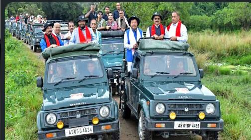 Kaziranga Records Highest-Ever Tourist Footfall, Assam Plans Hyatt and Taj Hotels
