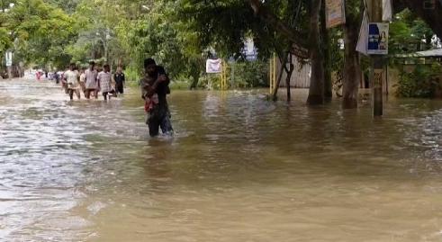 Assam Flood Situation Turns Critical in Sivasagar as All 14 Municipal Wards Affected