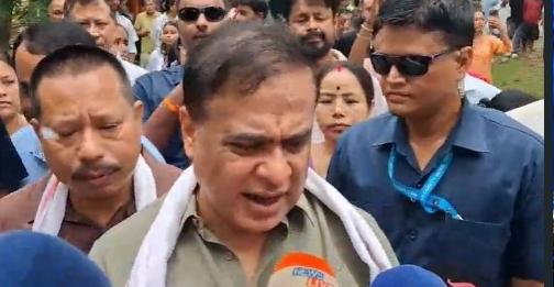 CM Himanta Reviews Flood Situation in Charaideo, Calls Deluge ‘Unprecedented’