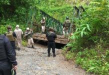 Suspected Militants Blow Up Bailey Bridge in Manipur’s Kamjong, Cut Off Villages From District HQ Suspected Militants Blow Up Bailey Bridge in Manipur’s Kamjong, Cut Off Villages From District HQ