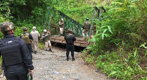 Suspected Militants Blow Up Bailey Bridge in Manipur’s Kamjong, Cut Off Villages From District HQ