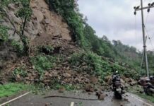 Landslide Blocks NH-13 in Arunachal’s Pakke Kessang, Itanagar–Seppa Road Link Disrupted