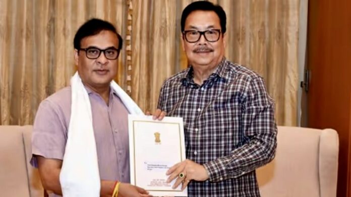 Chowna Mein, Himanta Biswa Sarma Reaffirm Assam-Arunachal Cooperation