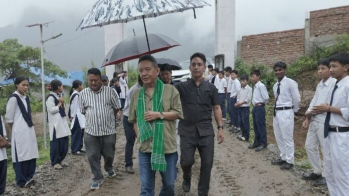 Arunachal Minister Reviews Development Projects and Public Services in Shi-Yomi