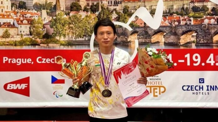 Arunachal's Biri Takar wins gold and bronze at Brazil Para Badminton International