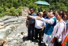 Nadda Visits Arunachal Flood-Hit Areas, Assures Central Assistance Nadda Visits Arunachal Flood-Hit Areas, Assures Central Assistance