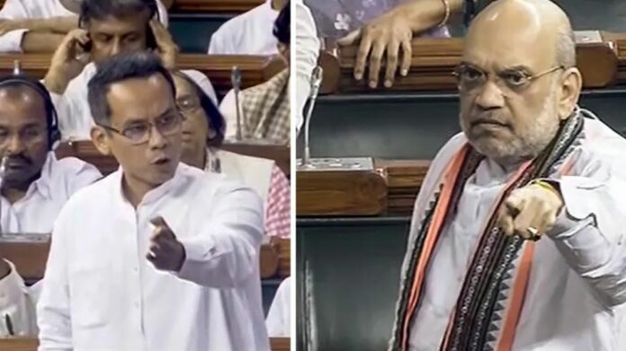 Gaurav Gogoi Questions Amit Shah’s Absence from Lok Sabha