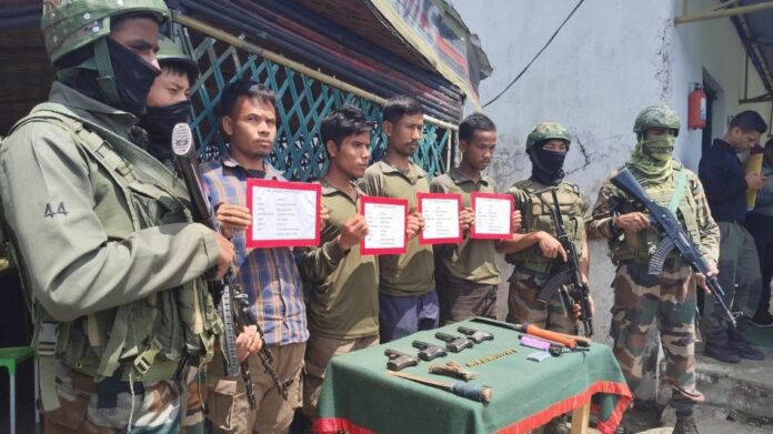 Four ULFA (I) Cadres Surrender in Arunachal’s Longding