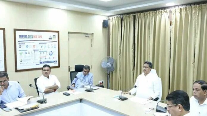 Tripura CM reviews power sector, infrastructure projects