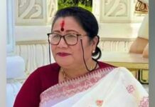Sharda Devi urges support for Khemchand’s peace efforts in Manipur Sharda Devi urges support for Khemchand’s peace efforts in Manipur
