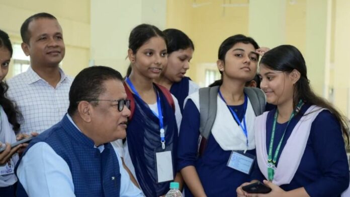 Assam Education Minister Interacts with Students Under Arohan 2026-27 Programme