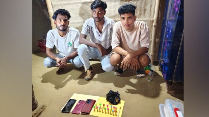 Three Held With Suspected Heroin in Morigaon Police Raid