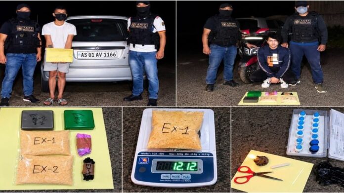 Meghalaya ANTF seizes 32.64g heroin, arrests two in Umiam