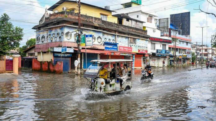 Assam Flood Situation Remains Serious as Over 1.12 Lakh People Affected Across Four Districts