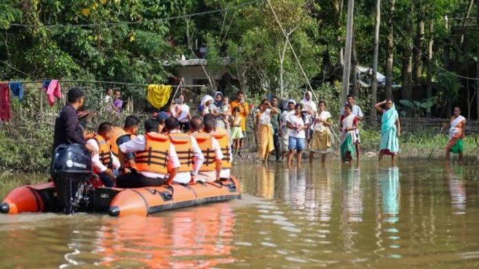 Assam Flood Death Toll Rises to 102 as Over 1.12 Lakh People Remain Affected
