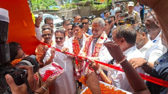 Ashok Singhal Inaugurates Dhubri-Gauripur Development Authority Office