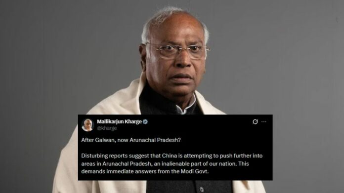 Congress Seeks Government Response Over Reports of Chinese Activity Along Arunachal LAC