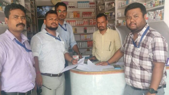 Drug Inspection Drive in Barpeta Detects Violations, Seals Pharmacies and Seizes Medicines