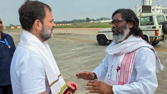 Rahul Gandhi Urges Hemant Soren to Meet Jharkhand Recruitment Exam Protesters