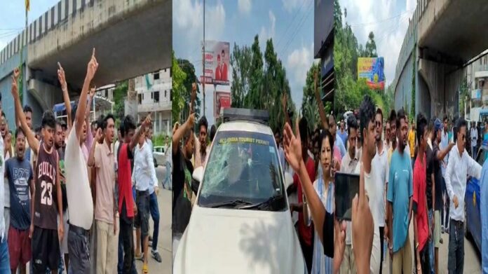 Tension continues along Assam-Meghalaya border after Shillong violence