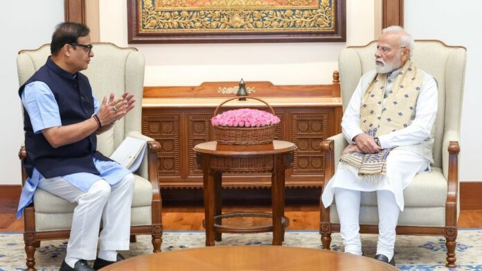 Himanta Biswa Sarma Meets PM Modi, Discusses Assam Flood Recovery and Rebuilding