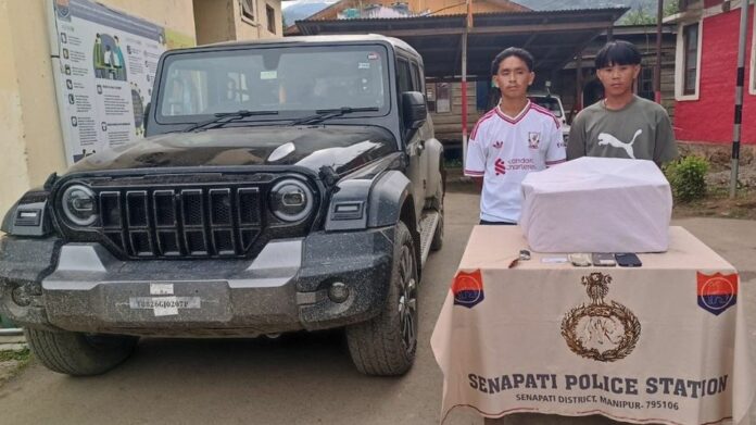 Two arrested with 45 kg suspected opium in Manipur’s Senapati