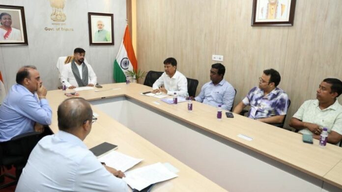 Tripura Minister Reviews Essential Commodity Supply, Prices Across State