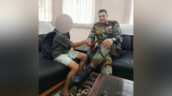 Assam Rifles rescues missing 10-year-old boy from train in Tripura