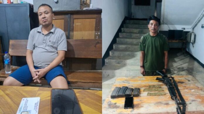 Two Alleged Insurgent Cadres Arrested in Manipur, Arms Seized