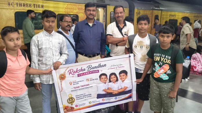 Tripura students to meet President at Rashtrapati Bhavan for Raksha Bandhan programme