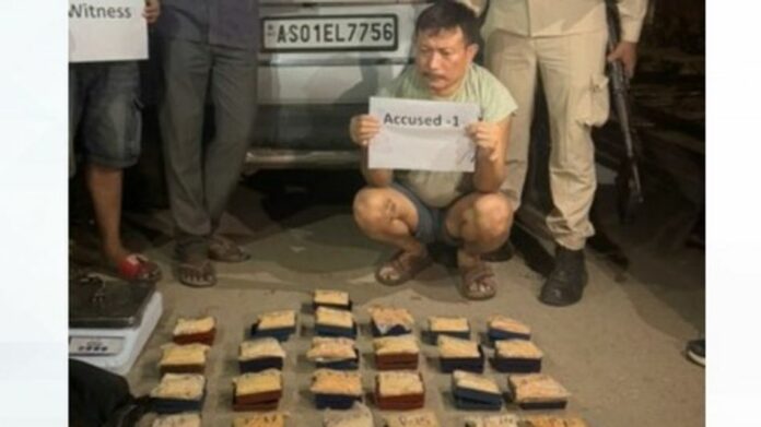 Assam Police Lance Naik Arrested in Rs 3.5-Crore Drug Case